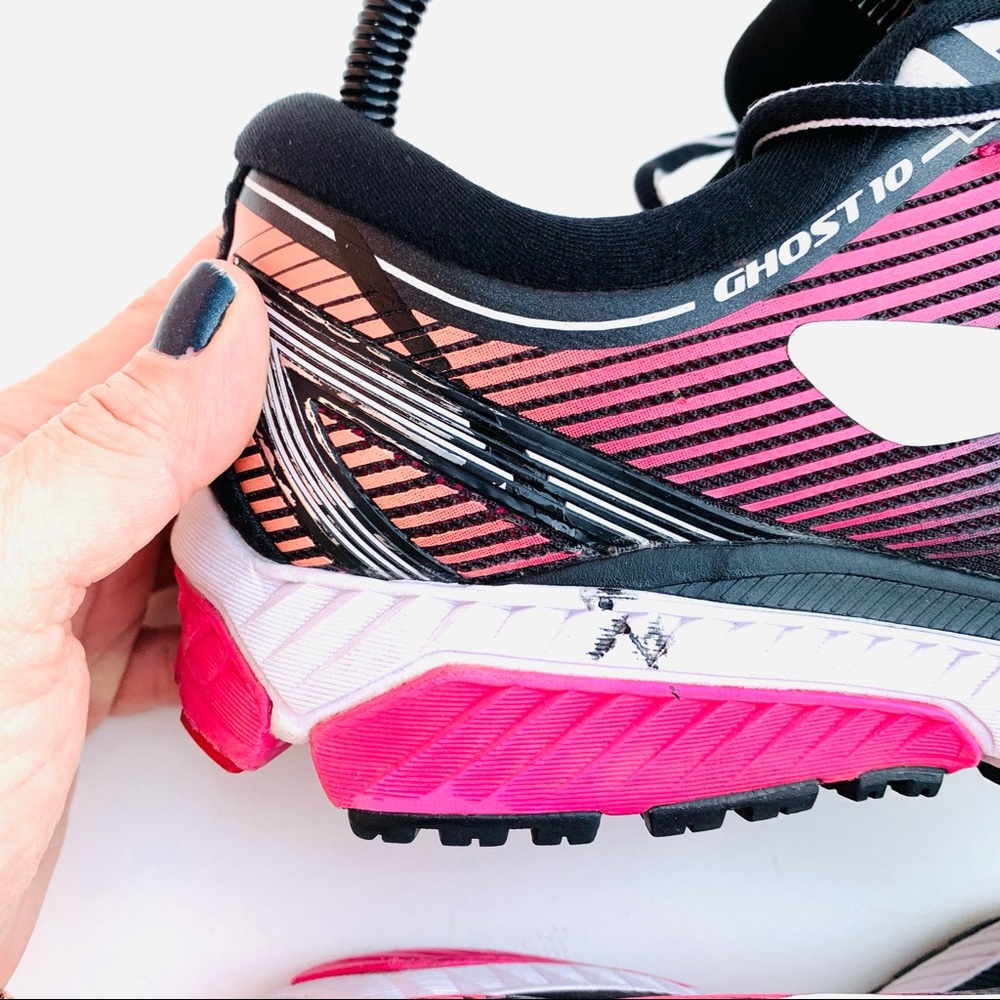 Brooks Shoes |  Brooks Ghost Running Shoe Black - Picture 8 of 9
